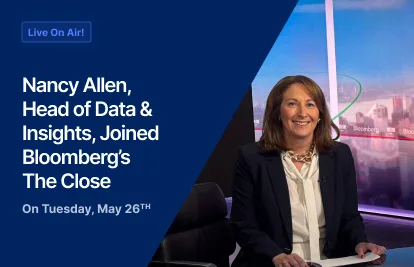 Nancy Allen, Head of Data & Insights, joined Bloomberg’s The Close