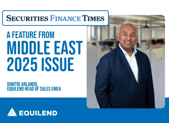 Dimitri Arlando on how Saudi Arabia is Redefining Securities Lending in Emerging Markets