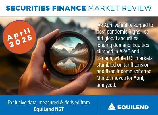 Monthly Securities Finance Market Review: April 2025